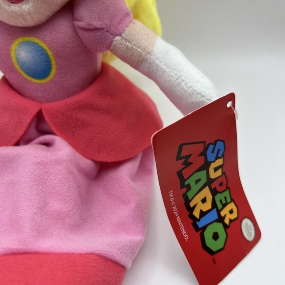 Super Mario Princess Peach‎ Stuffed Plush Doll Figure Licensed Toy Gift 12" Game - Picture 3 of 7